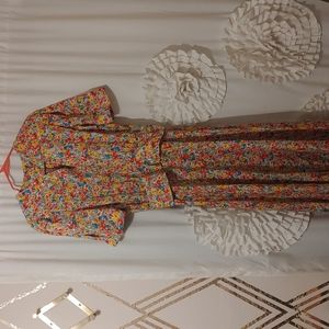 Vintage silk dress Disegni per Jon benni